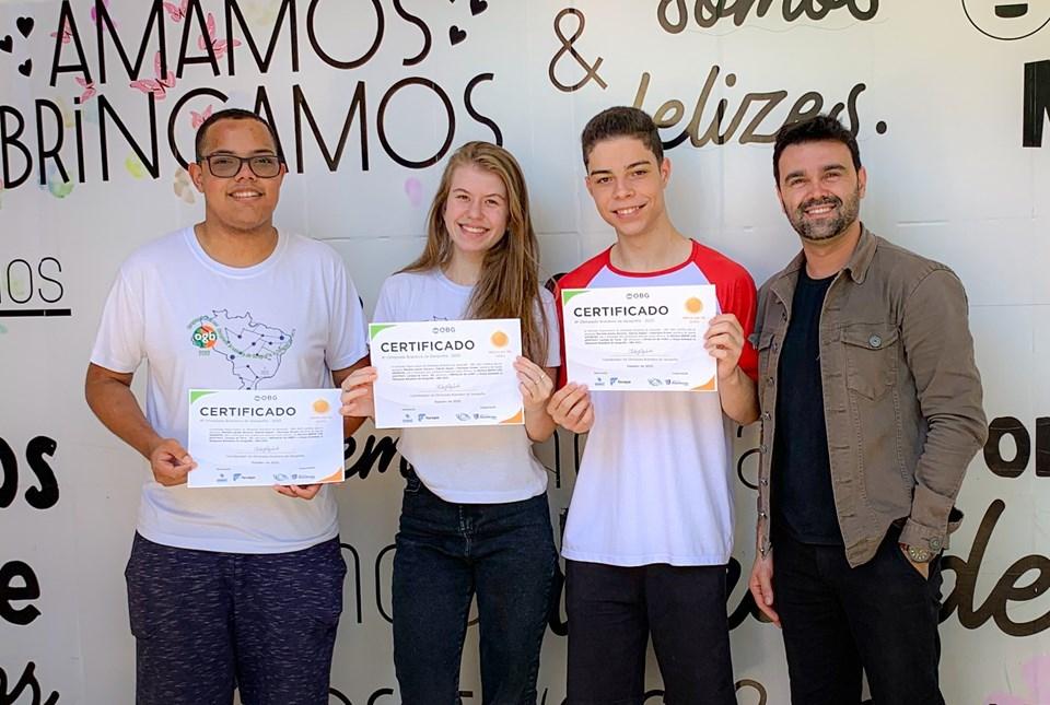Escola de Laranja da Terra é classificada para etapa nacional da Olimpíada Brasileira de Geografia