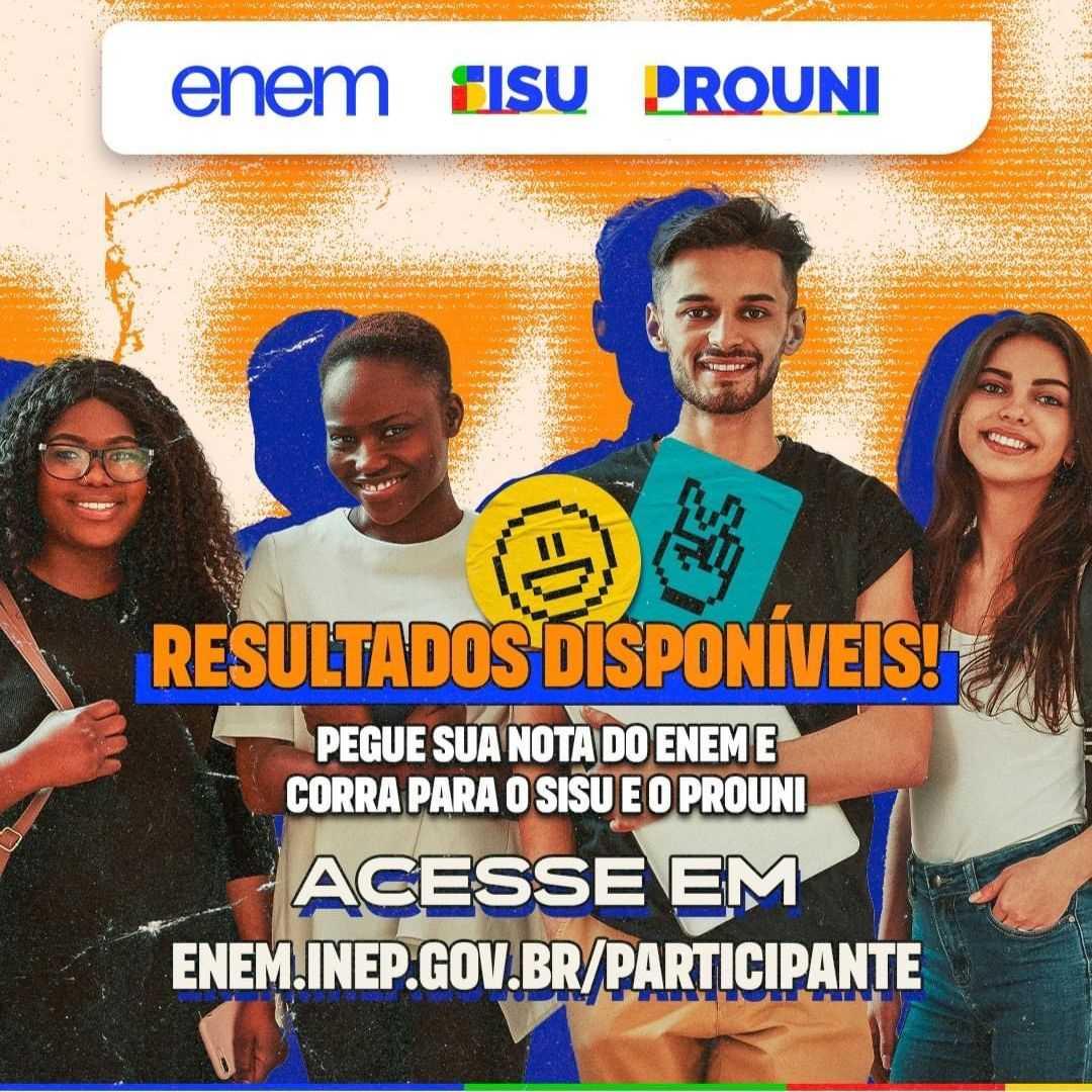 COM AS NOTAS DO ENEM DIVULGADAS, FIQUE ATENTO AO CALENDÁRIO DE INSCRIÇÕES DO SISU