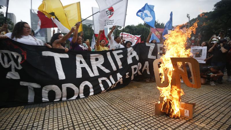 Detidos em ato do Passe Livre são indiciados