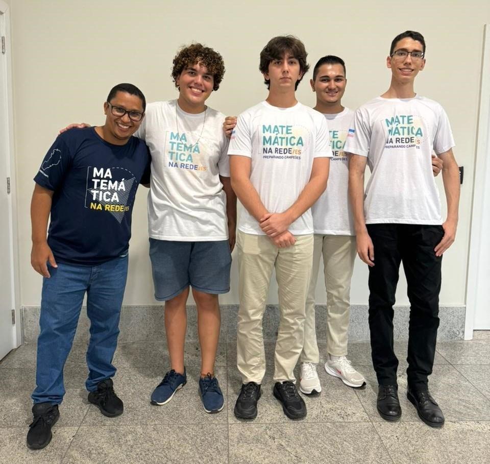 Estudantes capixabas participam do Curso de Verão de Matemática no Rio de Janeiro
