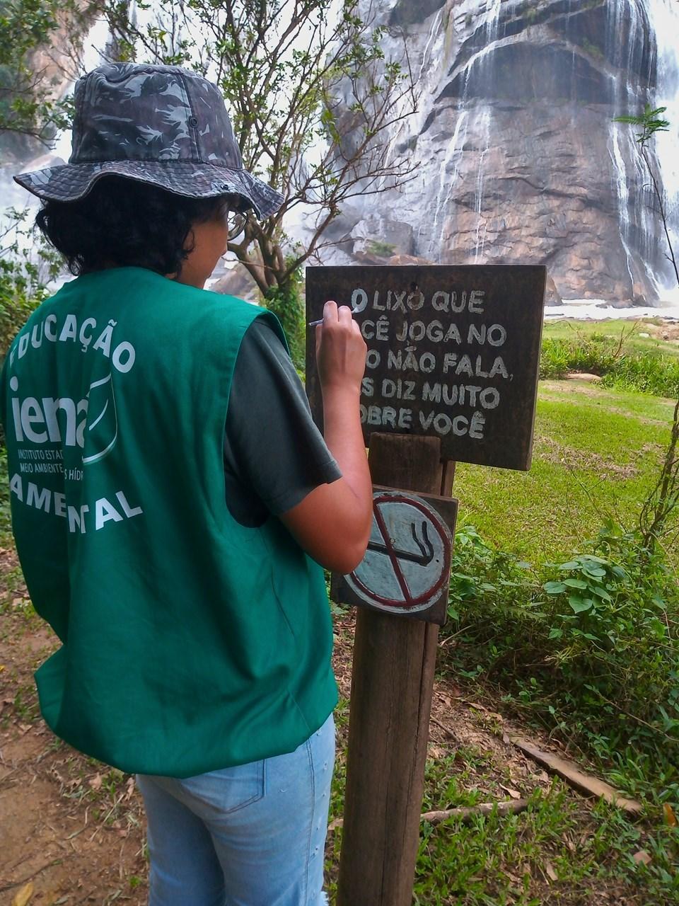 Iema divulga selecionados para o Programa de Voluntariado no Parque Estadual Cachoeira da Fumaça