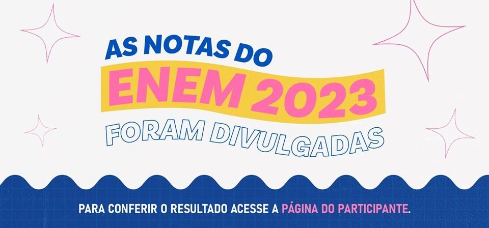 Inep divulga resultado do Enem 2023