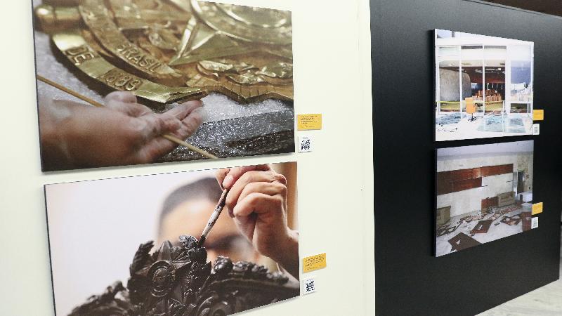 STF abre mostra nesta terça sobre reconstrução após 8 de Janeiro