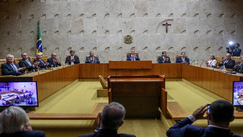 STF abre trabalhos de 2024 com presença de Lula e Alckmin