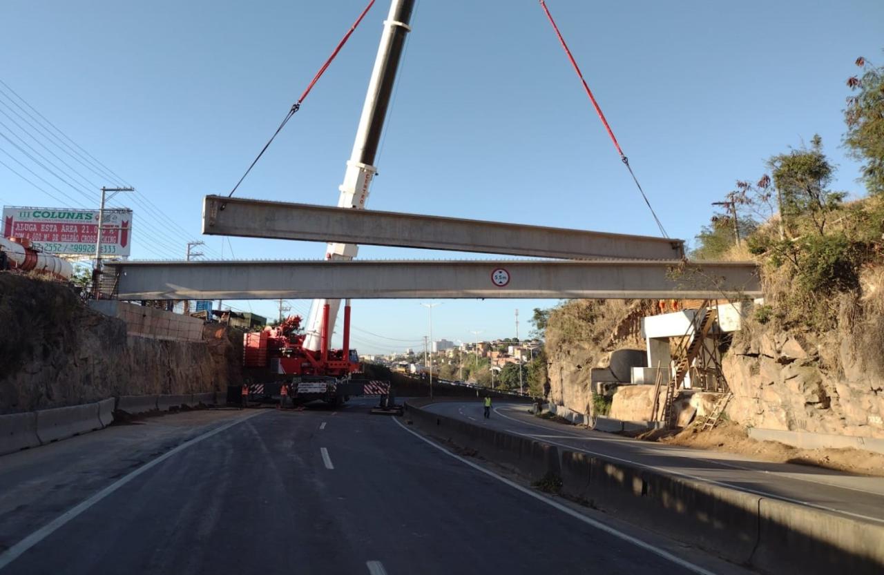 Trecho da BR-101 terá interdição total para construção de ponte em Anchieta