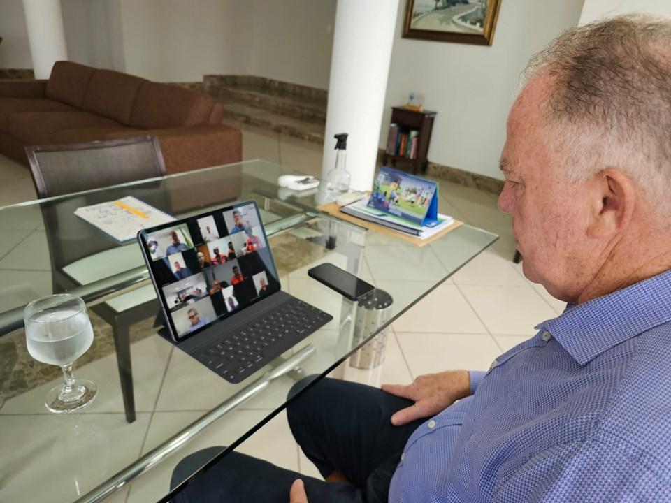 Governador coordena reunião sobre ações de recuperação dos municípios atingidos pela chuva