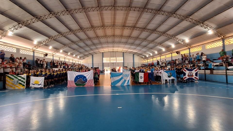 Cerimônia de abertura marca o início da Regional IV dos Jogos Escolares