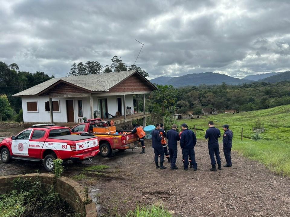 Corpo de Bombeiros envia terceira equipe para Rio Grande do Sul