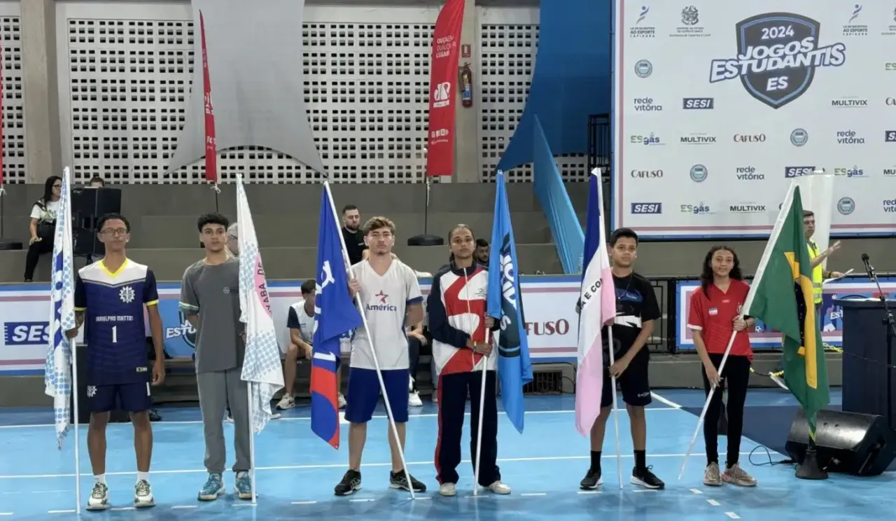Cerimônia de abertura marca início dos Jogos Estudantis 2024