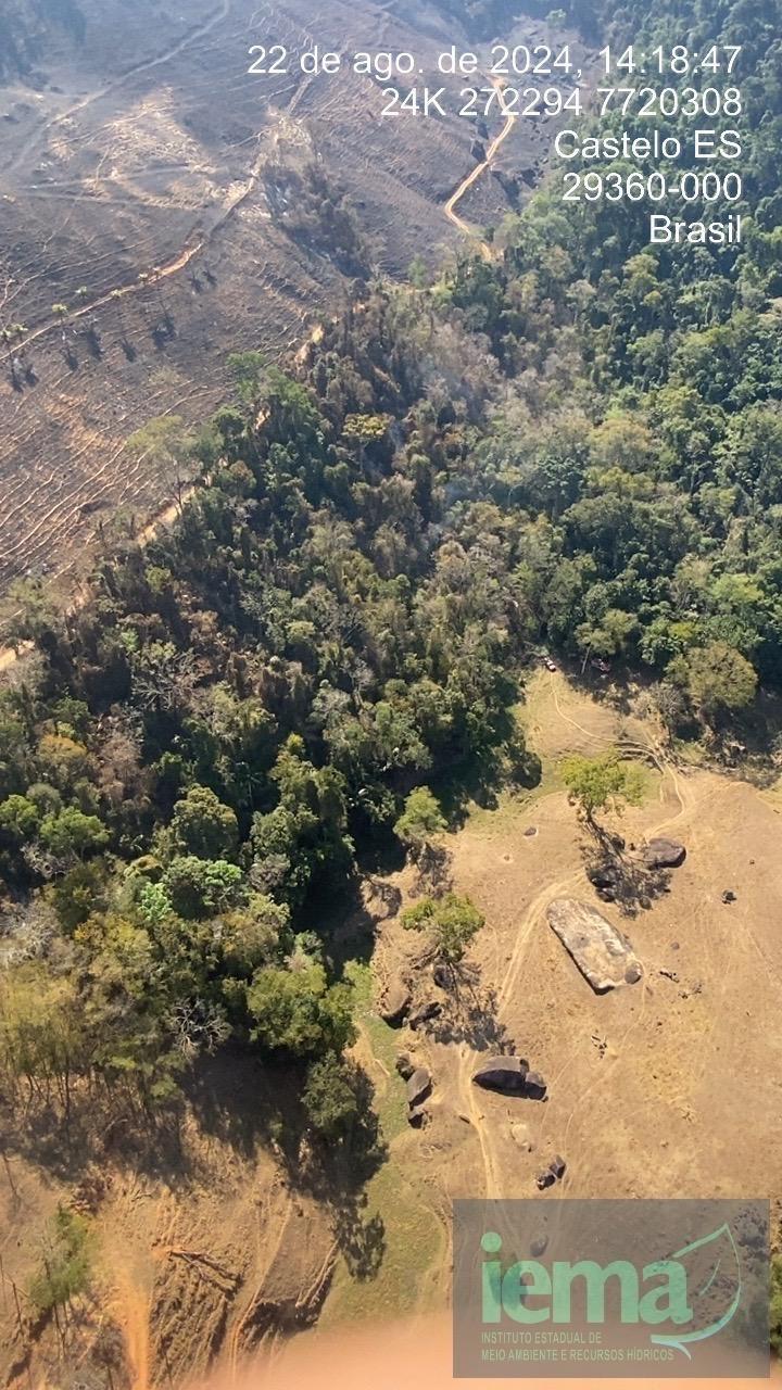 Incêndio no Parque Estadual Mata das Flores é controlado