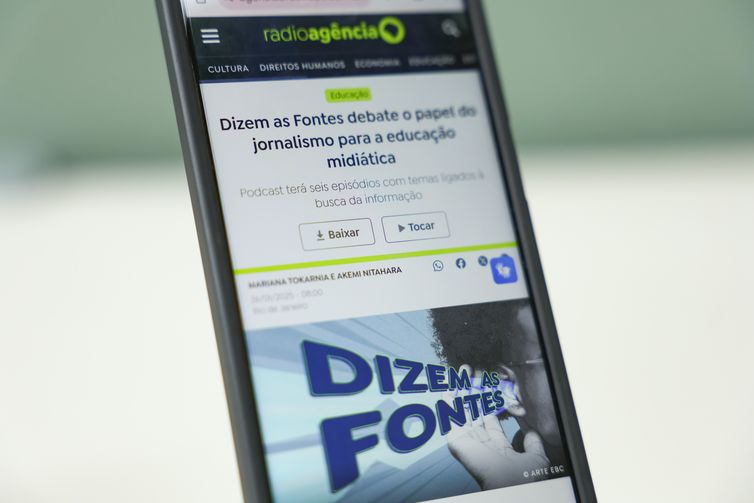 Educação midiática e rotina do jornalismo são temas de podcast
